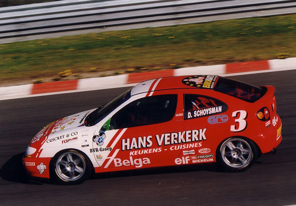 Mégane Cup 1997, 3rd in Championship